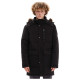 Emerson Ανδρικό μπουφάν Men's Long Puffer Jckt With Fur in Hood